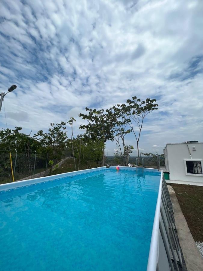 Cabana Campestre Con Piscina En La Hacienda Napoles Doradal Exterior photo